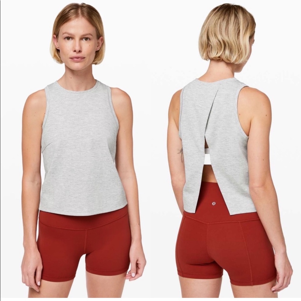 Lululemon - Minimal Tank Heathered Gray